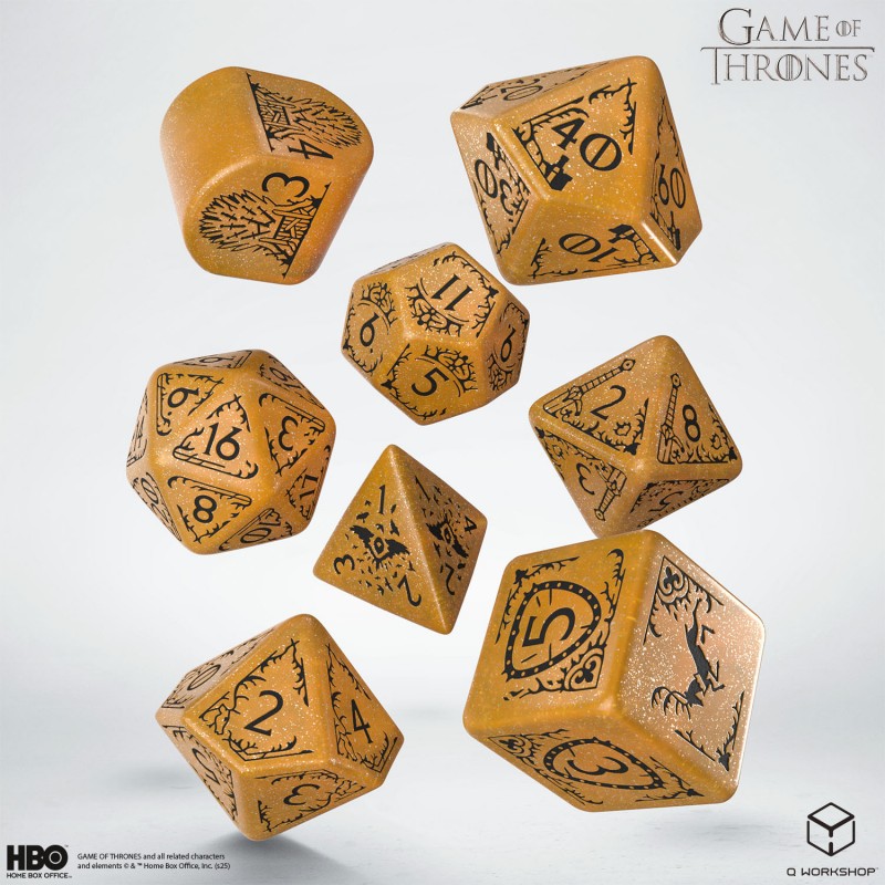 Game of Thrones. Baratheon Dice Set 9