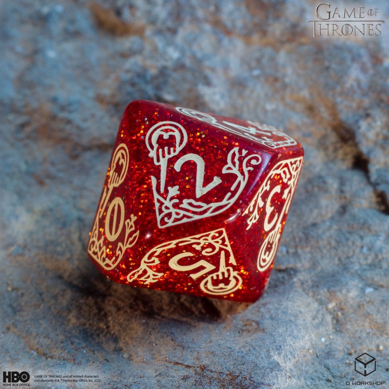 Game of Thrones. Lannister Dice Set 3