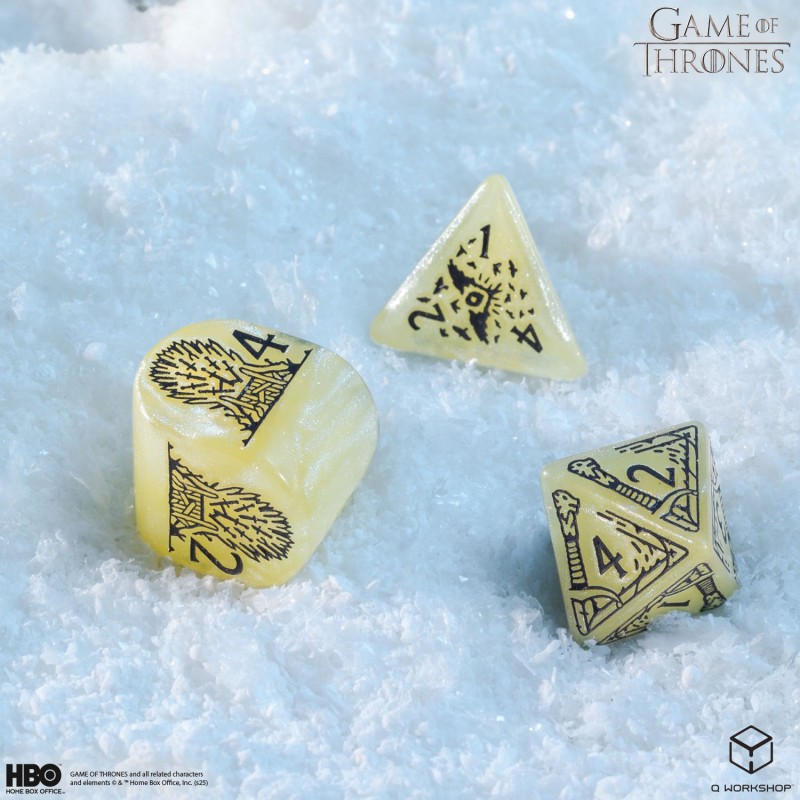 Game of Thrones. Stark Dice Set 2