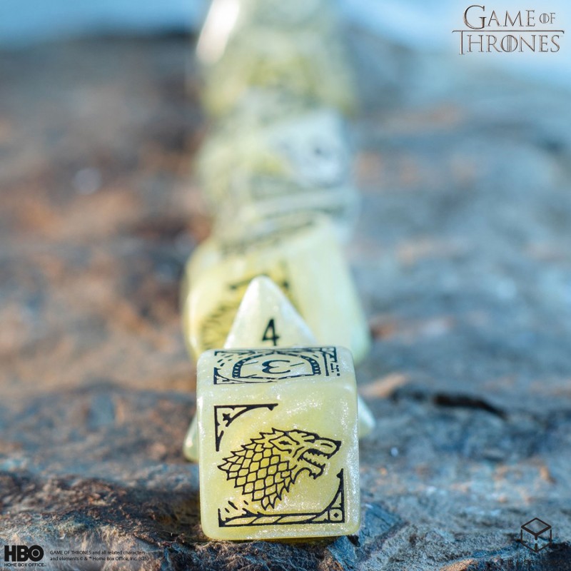 Game of Thrones. Stark Dice Set 4