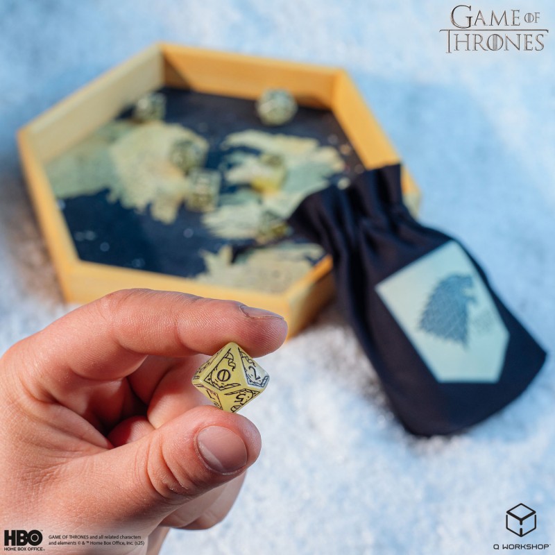 Game of Thrones. Stark Dice Set 6
