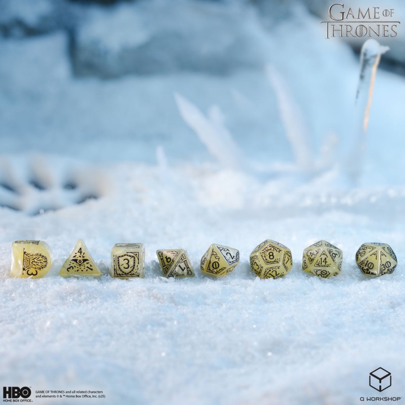 Game of Thrones. Stark Dice Set 7
