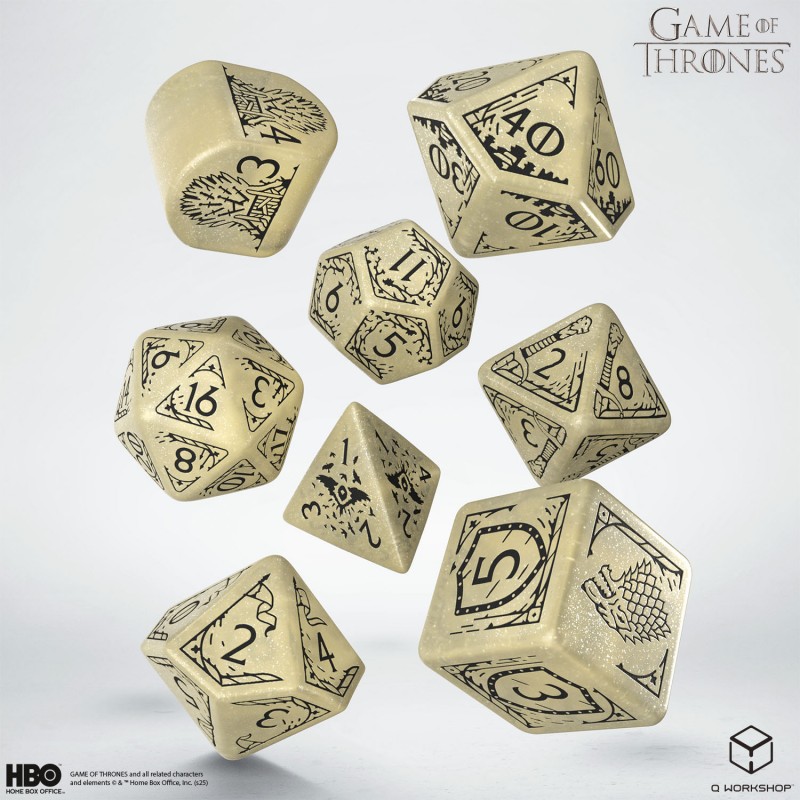 Game of Thrones. Stark Dice Set 9