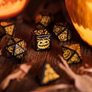 Halloween Pumpkin - Jack O'Lantern Dice Set 1