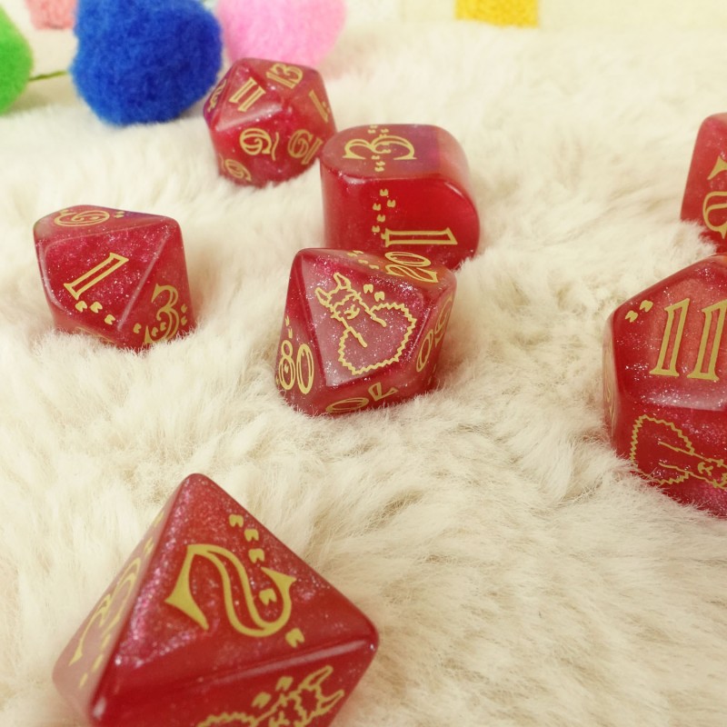 Llama Dice Set: Puffy 2