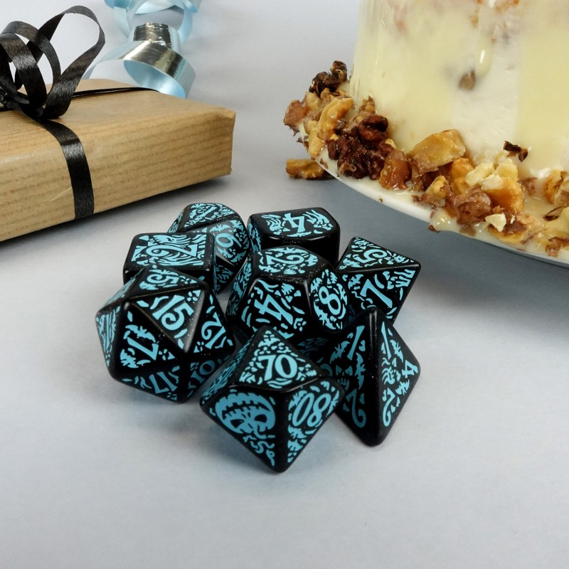 Q WORKSHOP 20 years: Halloween Dice Set 3