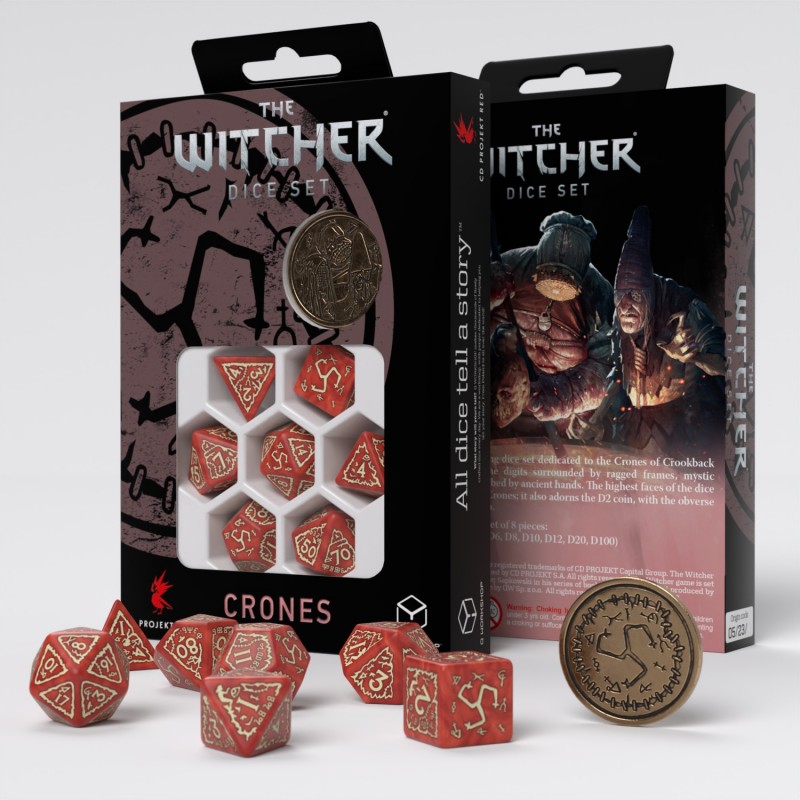 The Witcher Dice Set. Crones - Brewess 5