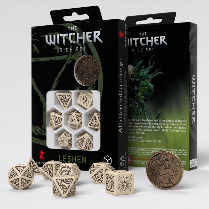 The Witcher Dice Set. Leshen - The Master of Crows 5
