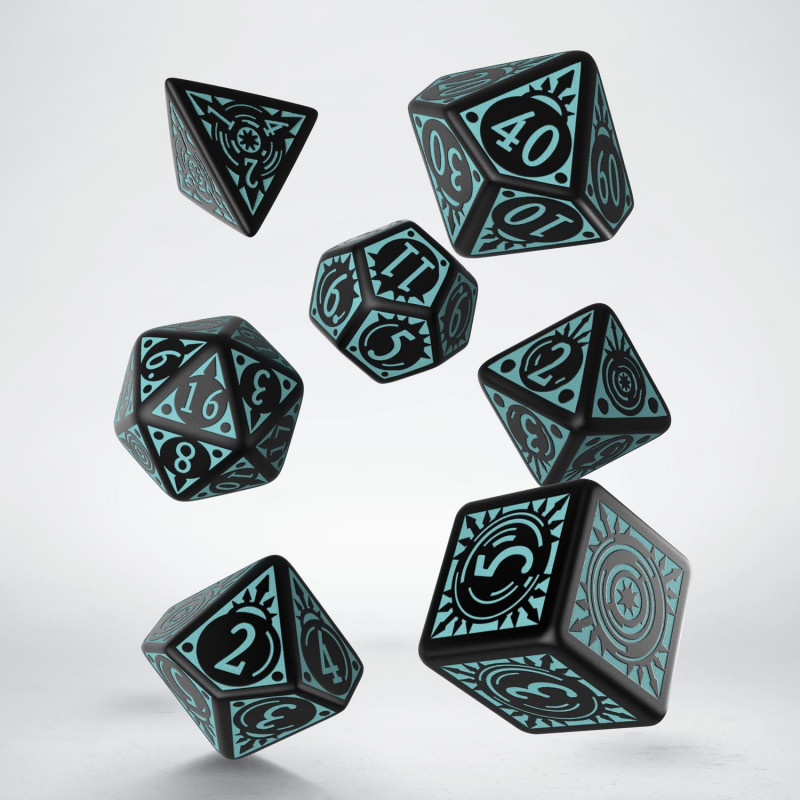 Pathfinder Iron Gods Dice Set (7) 2