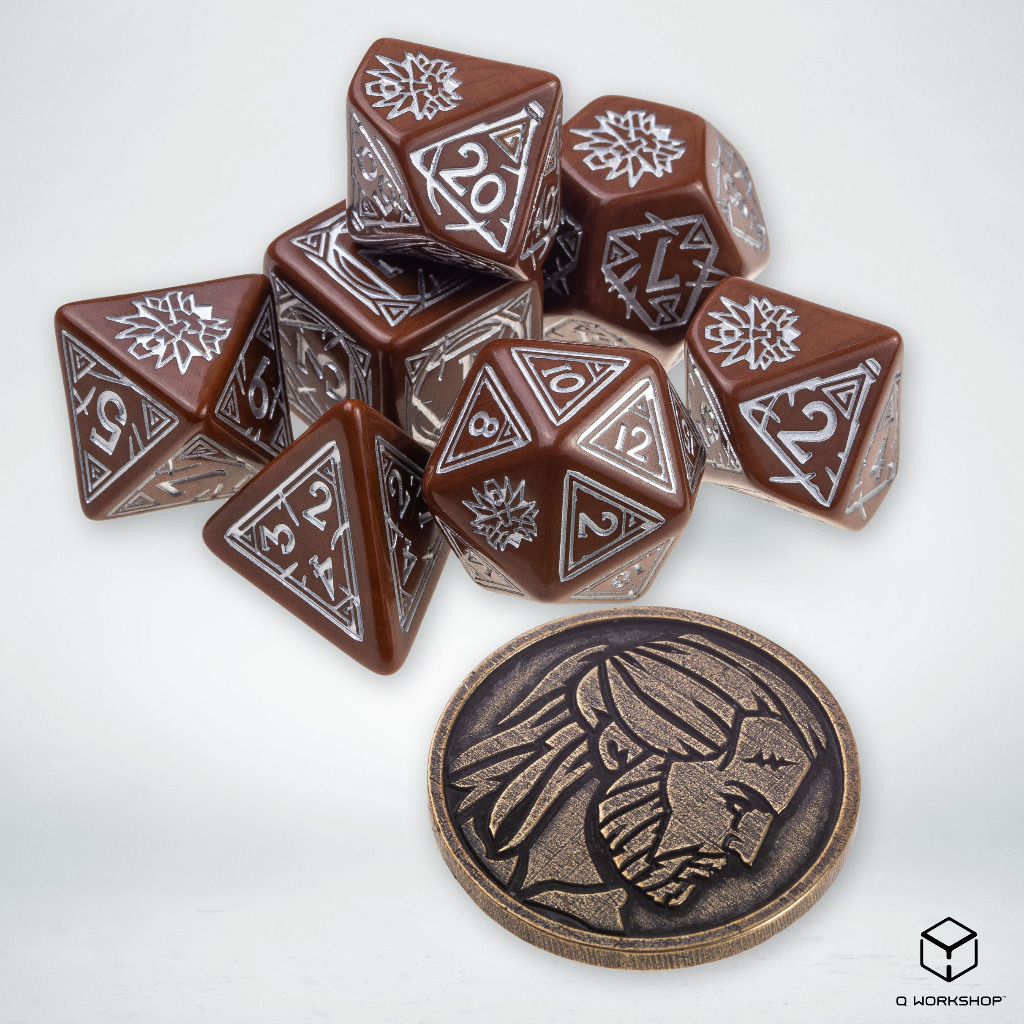 The Witcher Dice Set: Geralt - The Roach's Companion 3