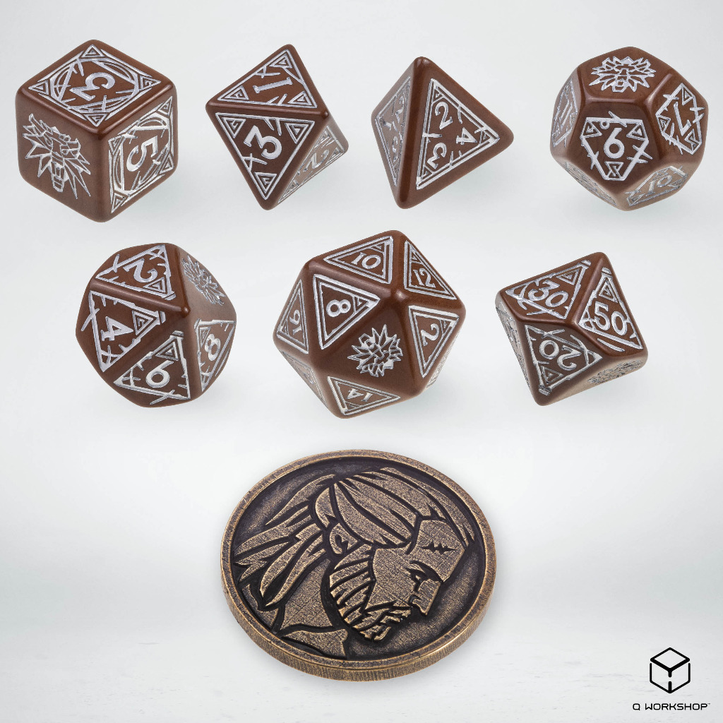 The Witcher Dice Set: Geralt - The Roach's Companion 4