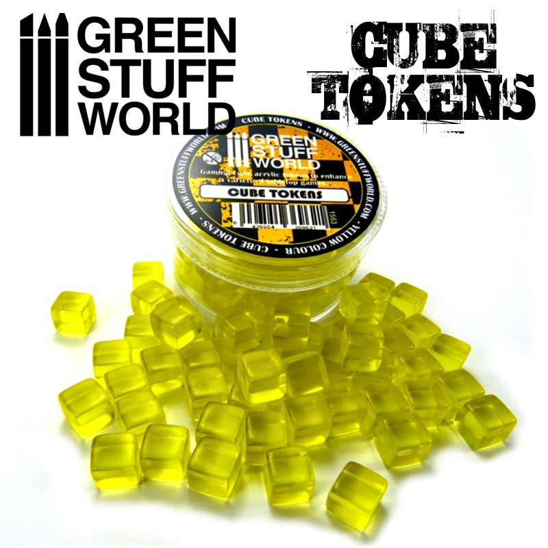 Yellow Cube tokens 2