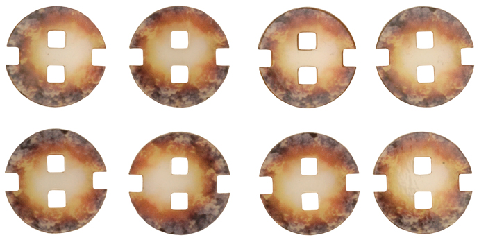 Flames of War Destroyed Markers (x8) 4