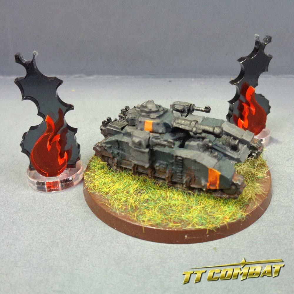 Wound Markers - Fire Markers (4) 2