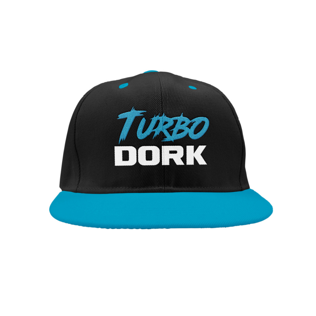Turbo Dork Baseball Cap in Blue 2