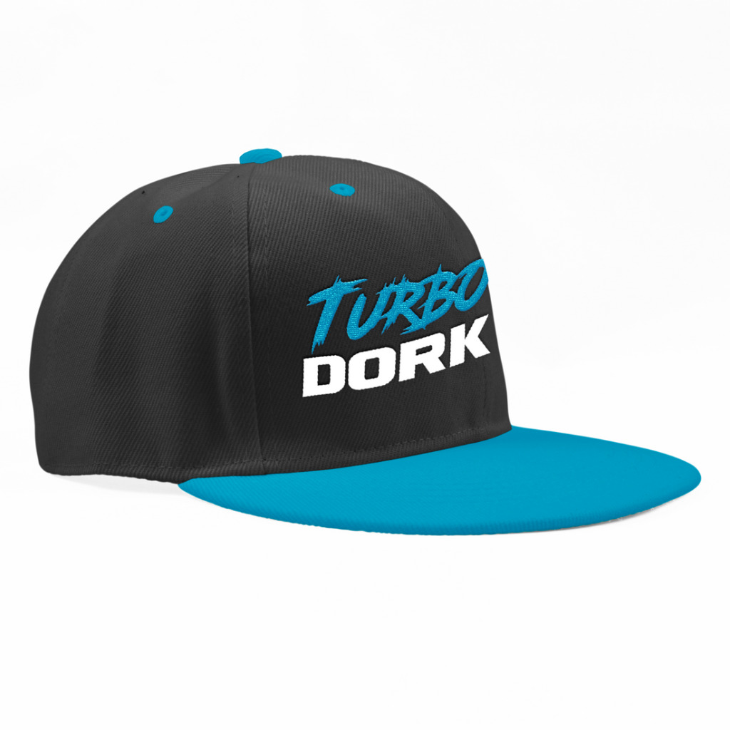 Turbo Dork Baseball Cap in Blue 4