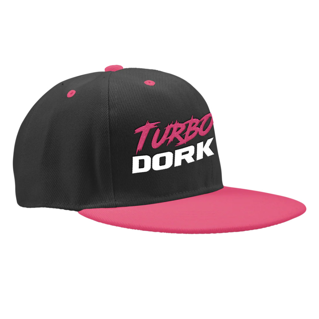 Turbo Dork Baseball Cap in Pink 4