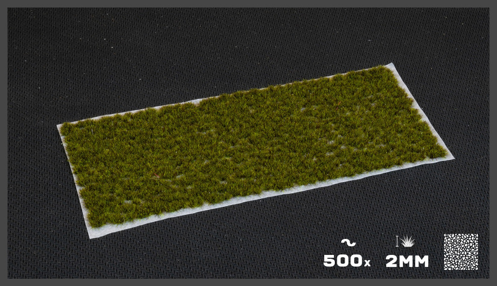 Dark Moss - Tiny Tufts 2mm 2