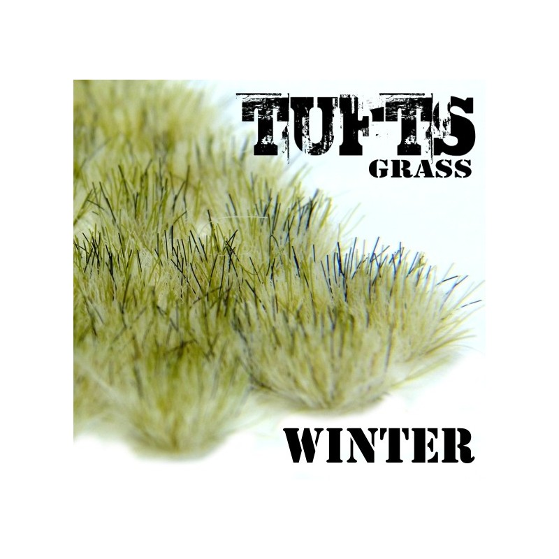 Grass TUFTS - 6mm self-adhesive - WINTER 2
