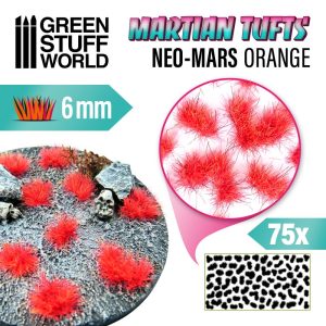 Martian Fluor Tufts - NEO-MARS ORANGE 1