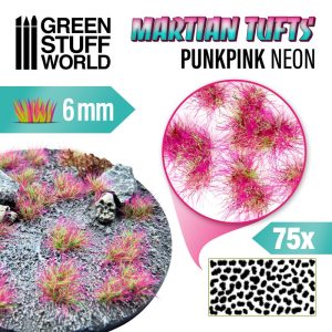 Martian Fluor Tufts - PUNKPINK NEON 1