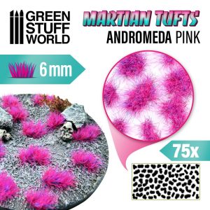 Martian Fluor Tufts - ANDROMEDA PINK 1