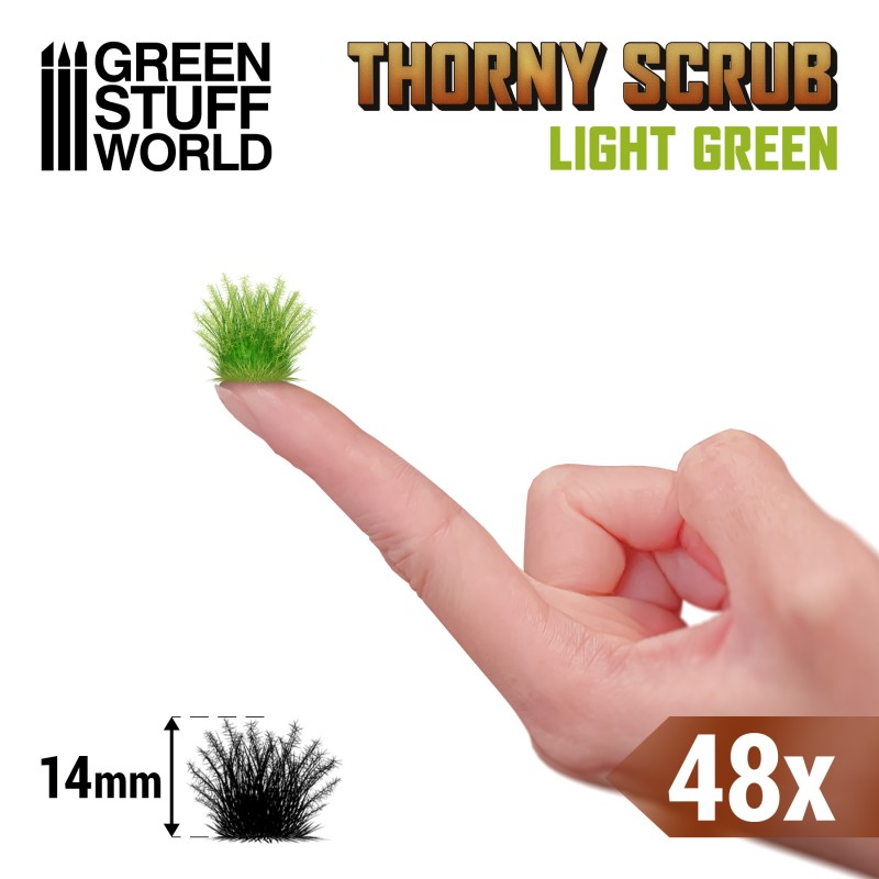 Thorny Scrubs Tufts - Light Green 2