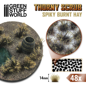 Thorny Scrubs Tufts - Burnt Hay 1