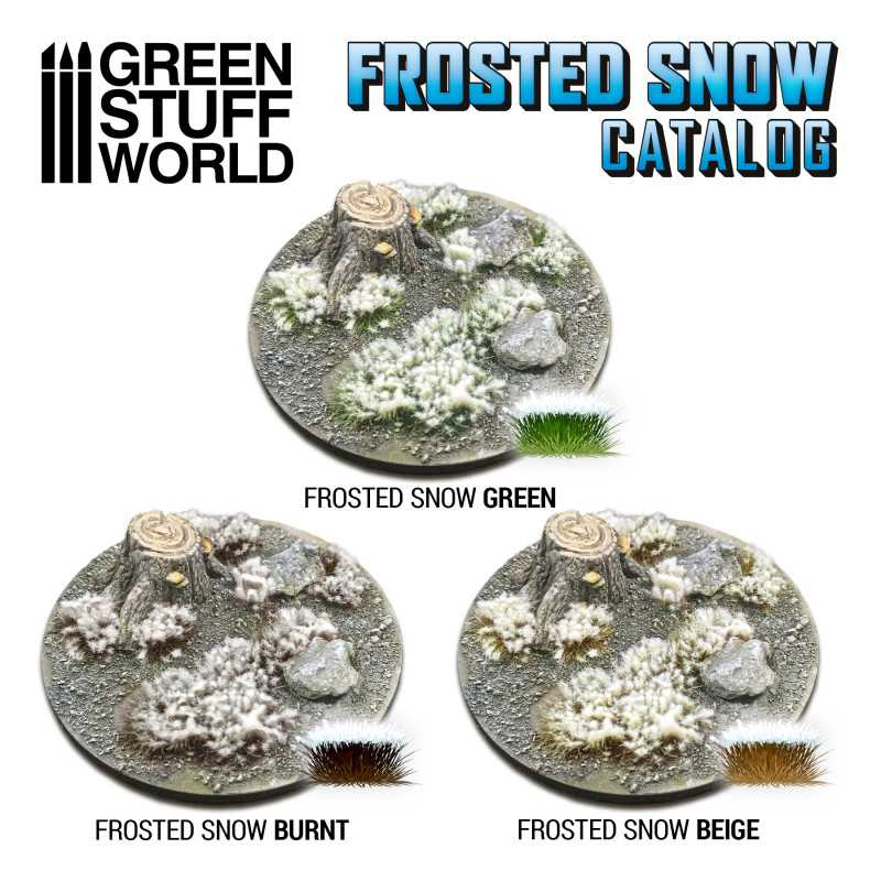 Shrubs TUFTS - 6mm FROSTED SNOW - BEIGE 2