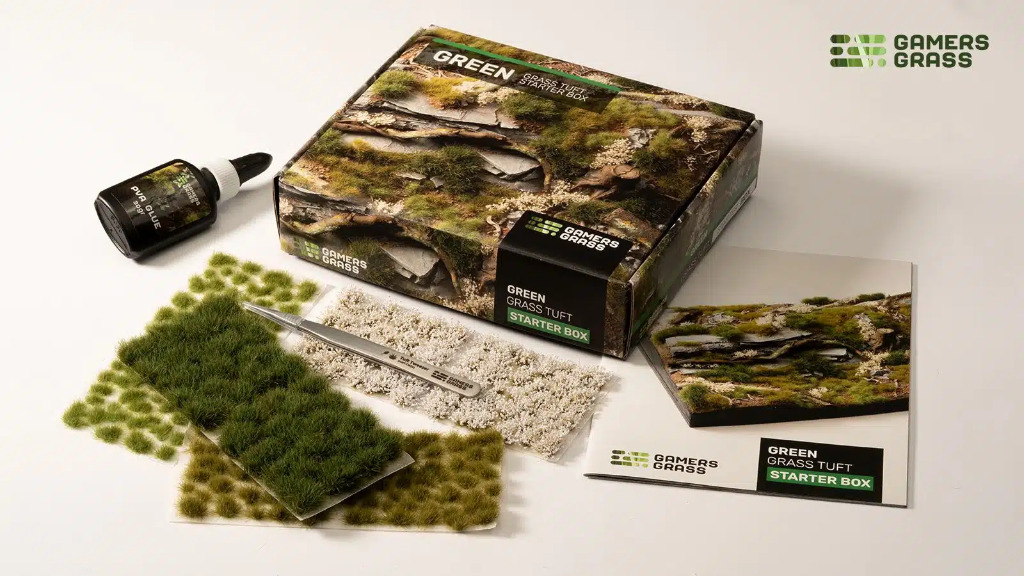 Tuft Starter Boxes - Green Grass 1