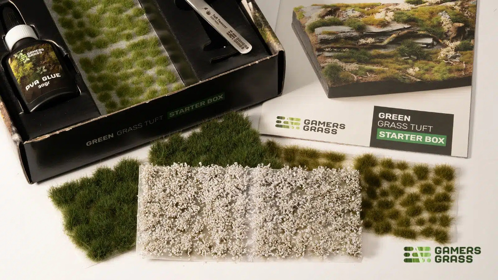 Tuft Starter Boxes - Green Grass 2
