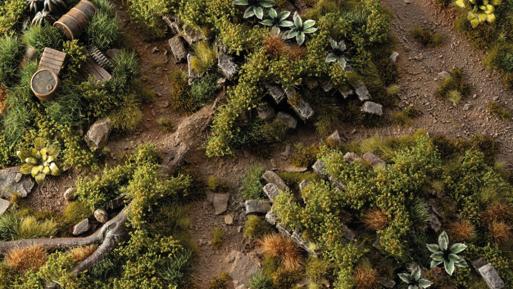 Strong Green Shrubs 3