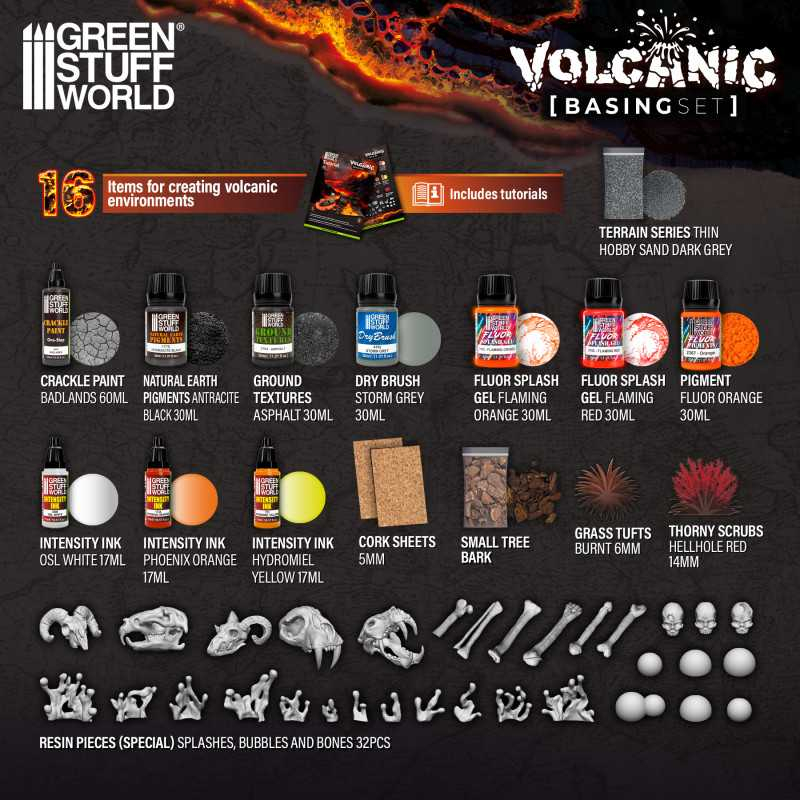 Basing Sets - Volcanic 2