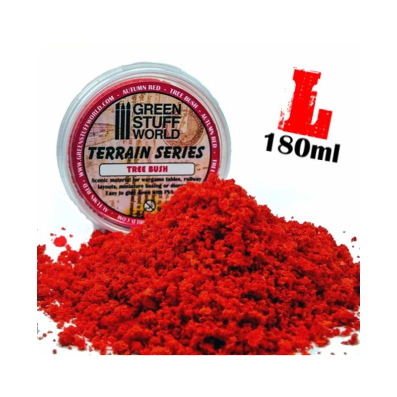 Tree Bush Clump Foliage - Autumn Red - 180 ml 1