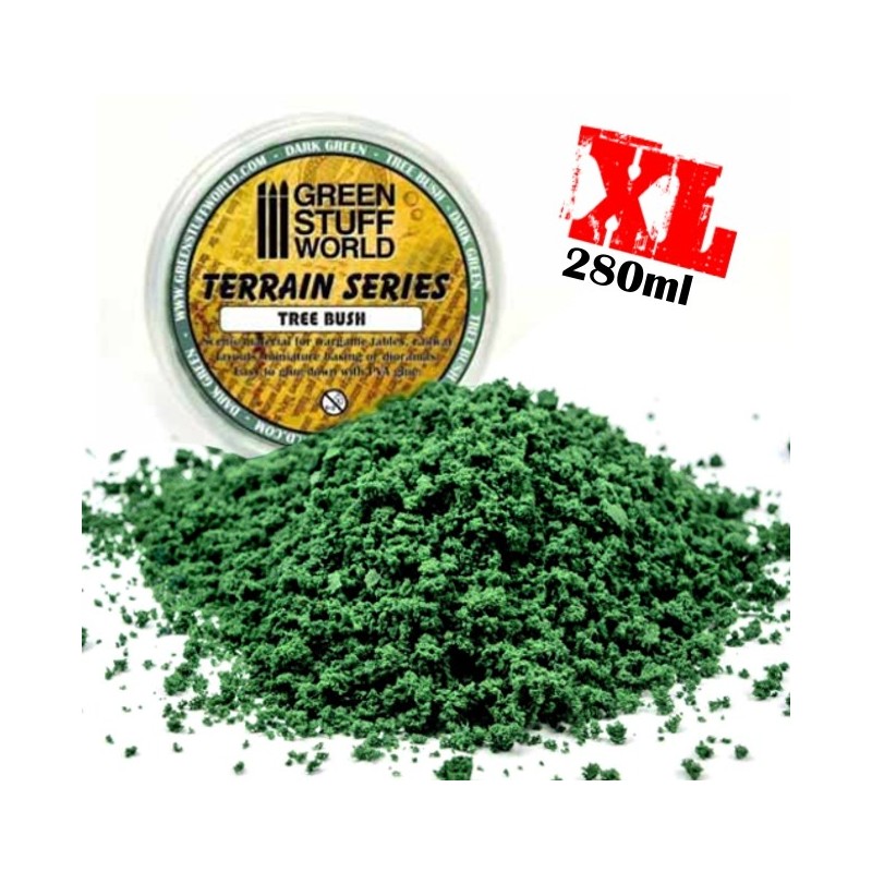 Tree Bush Clump Foliage - Dark Green - 280 ml 1