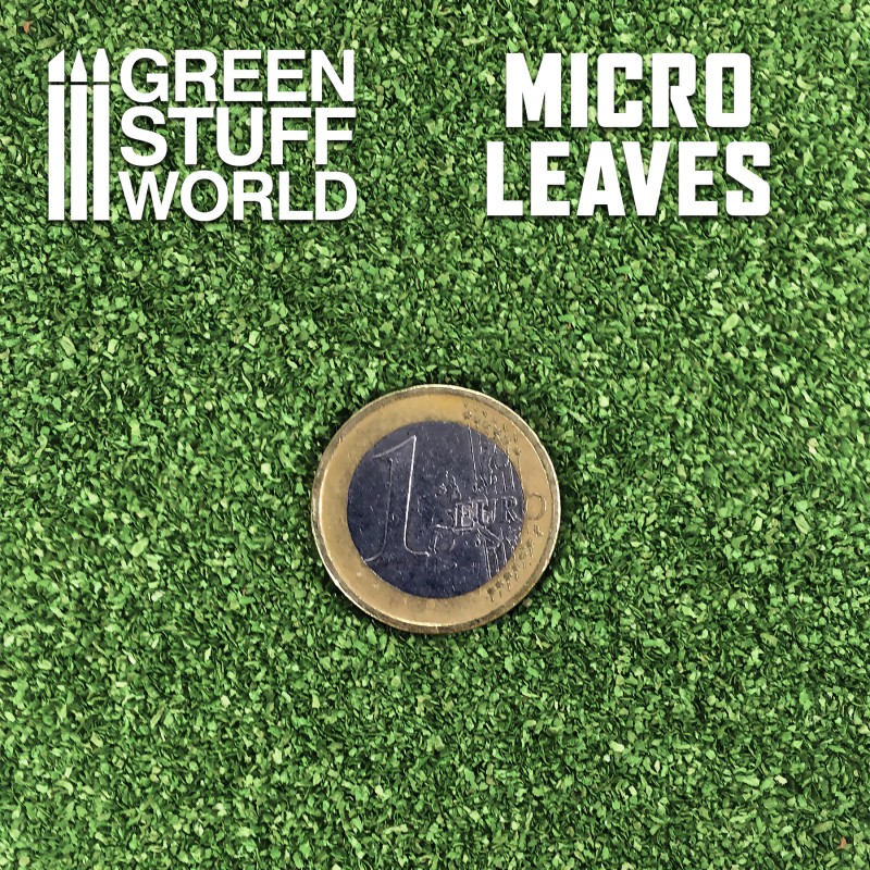 Micro Leaves - Medium green Mix 2