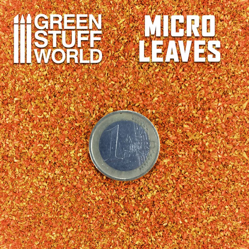 Micro Leaves - Orange mix 2