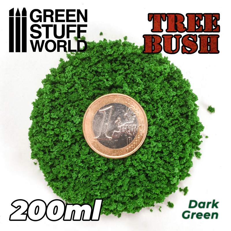 Tree Bush Clump Foliage - Dark Green - 200ml 2