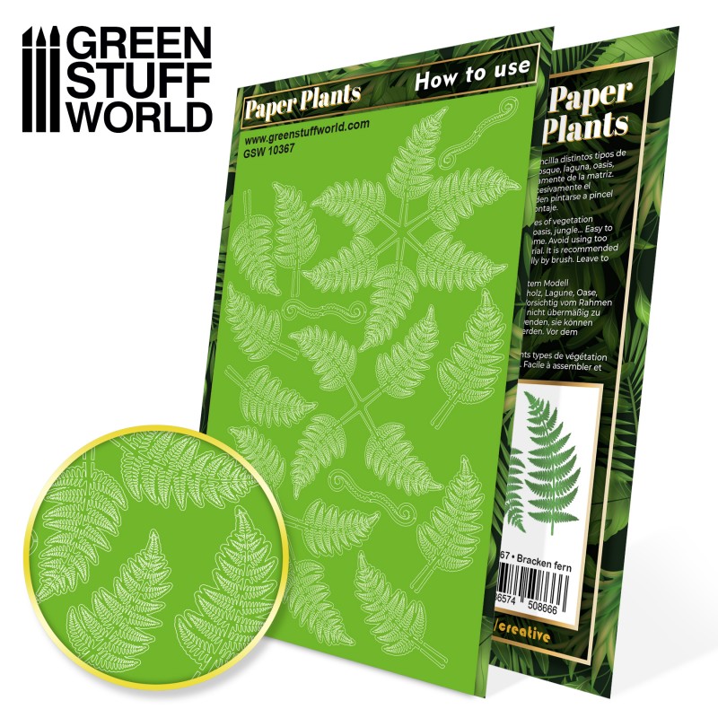 Paper Plants - Bracken Fern 2