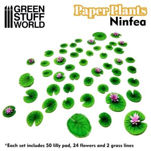 Paper Plants - Lilly Pads (Ninfea) 1