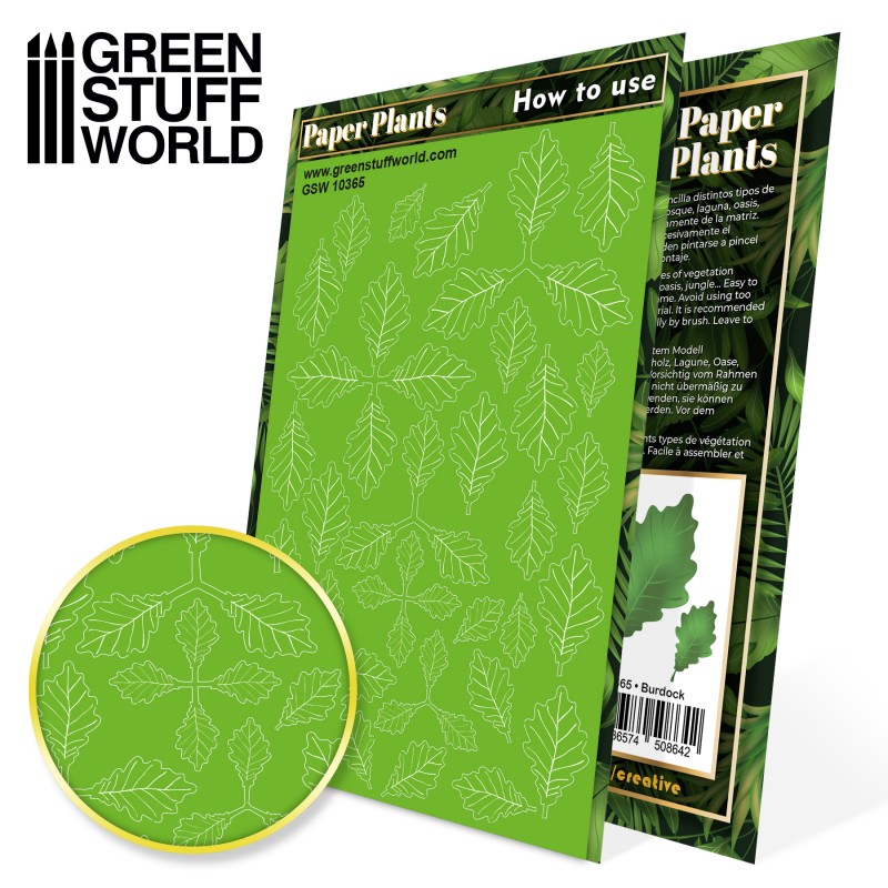Paper Plants - Burdock 2