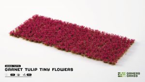 Garnet Tulip Tiny Flowers 1