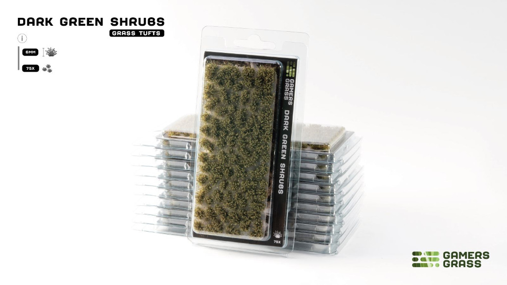 Dark Green Shrubs 2