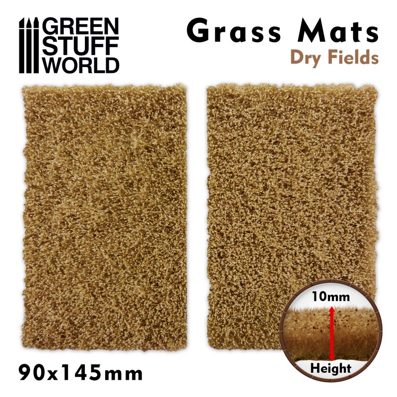 Grass Mat Cutouts - Dry Fields 1