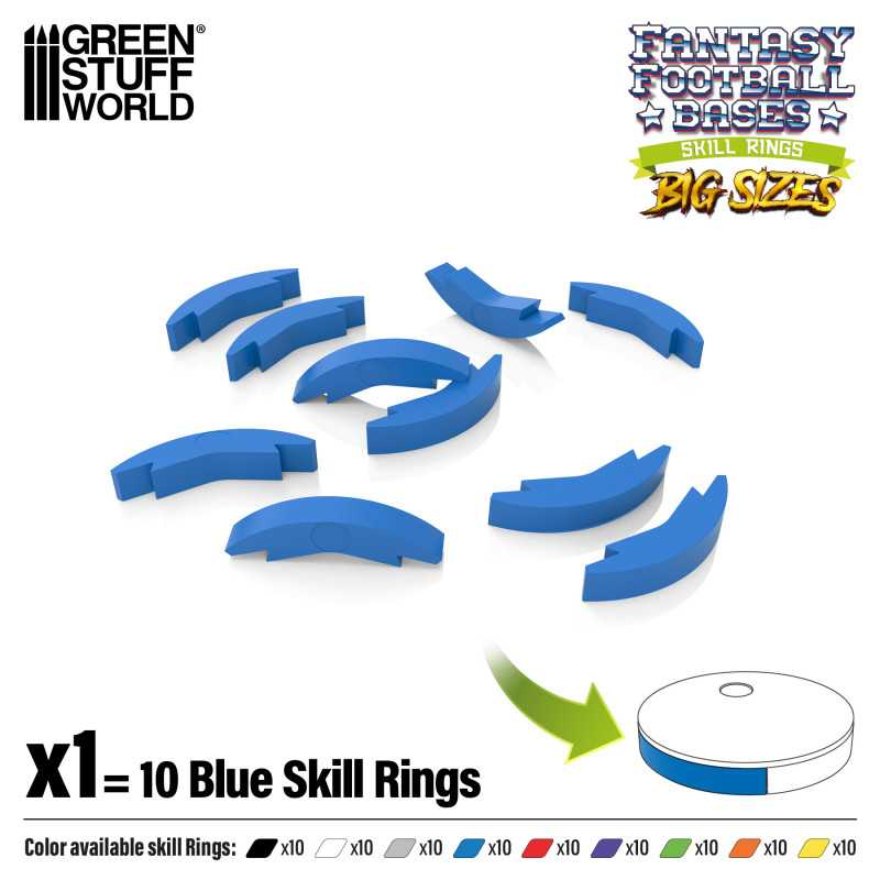 Skill Ring 40mm Blue 3