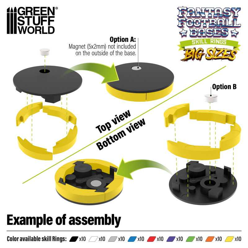 Skill Ring 40mm Yellow 2