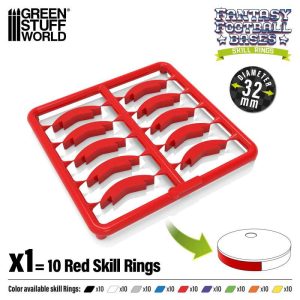 Skill Ring 32mm Red 1