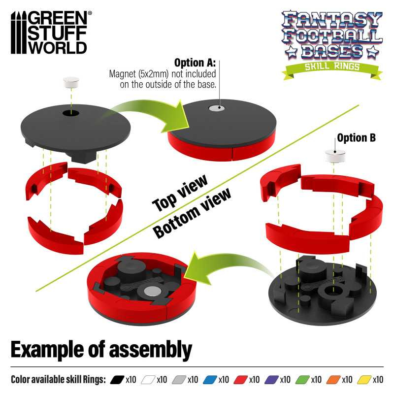 Skill Ring 32mm Red 2