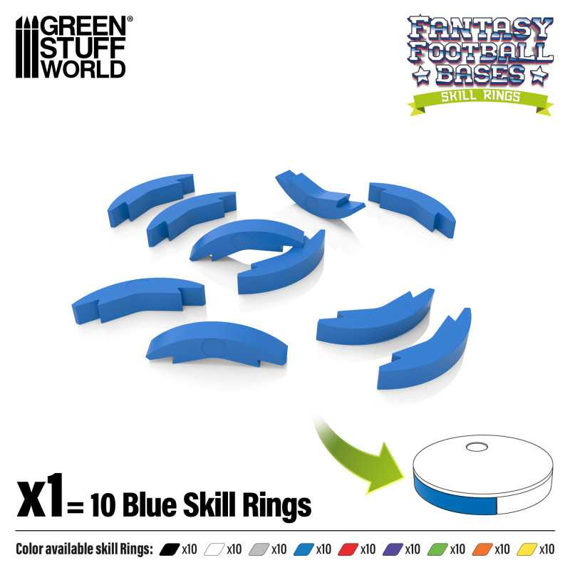 Skill Ring 32mm Blue 3