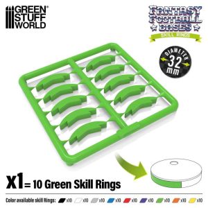 Skill Ring 32mm Green 1